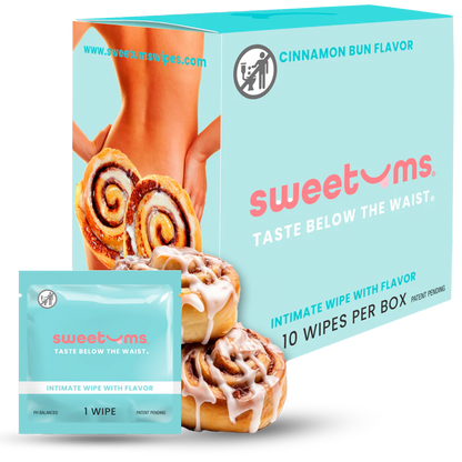 Cinnamon Bun Flavored Intimate Wipes