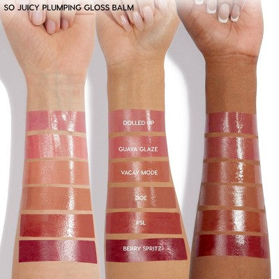 ColourPop So Juicy Plumping Gloss Balm with Peptides Doe 0.7oz - New