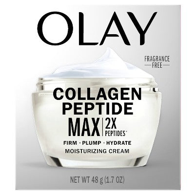 Olay Regenerist Collagen Peptide 24 MAX Face Moisturizer  1.7 fl oz - Imperfect Box