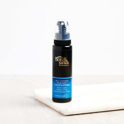Bondi Sands 1 Hour Express Fragrance Free Self-Tanning Face Mist 2.36 fl oz - New