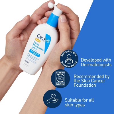 CeraVe Moisturizer Sunscreen AM Facial Lotion Normal to Dry SPF30 2oz - Imperfect Box