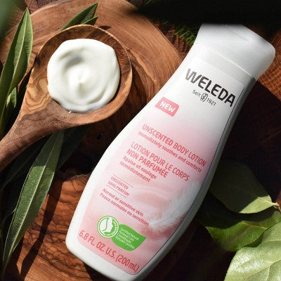 Weleda Unscented Body Lotion 6.8 fl oz - New