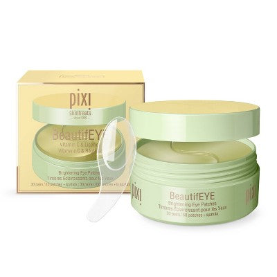 Pixi BeautifEYE Brightening Eye Patches with Vitamin C 60ct - New