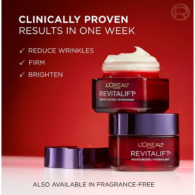 L'Oreal Paris Revitalift Triple Power Anti-Aging Face Moisturizer 1.7oz - New