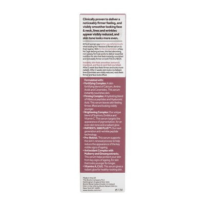 No7 Restore & Renew Multi Action Face & Neck Serum 1.69 fl oz - Imperfect Box