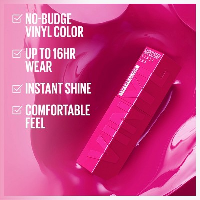 Maybelline Super Stay Vinyl Ink Liquid Lipstick 150 Striking 0.14 fl oz - New