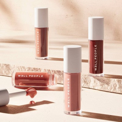 Well People Lush Lip Tinted Oil Soft Peony 0.14 fl oz - Imperfect Box