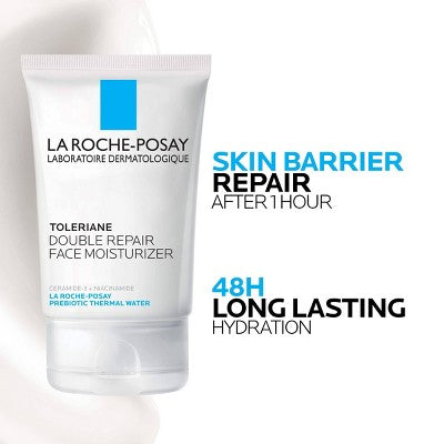 La Roche Posay Toleriane Double Repair Face Moisturizer 1.35 oz - Imperfect Box
