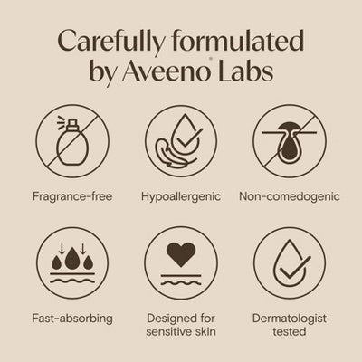 Aveeno Calm + Restore Triple Oat Hydrating Face Serum 1 fl oz - Imperfect Box