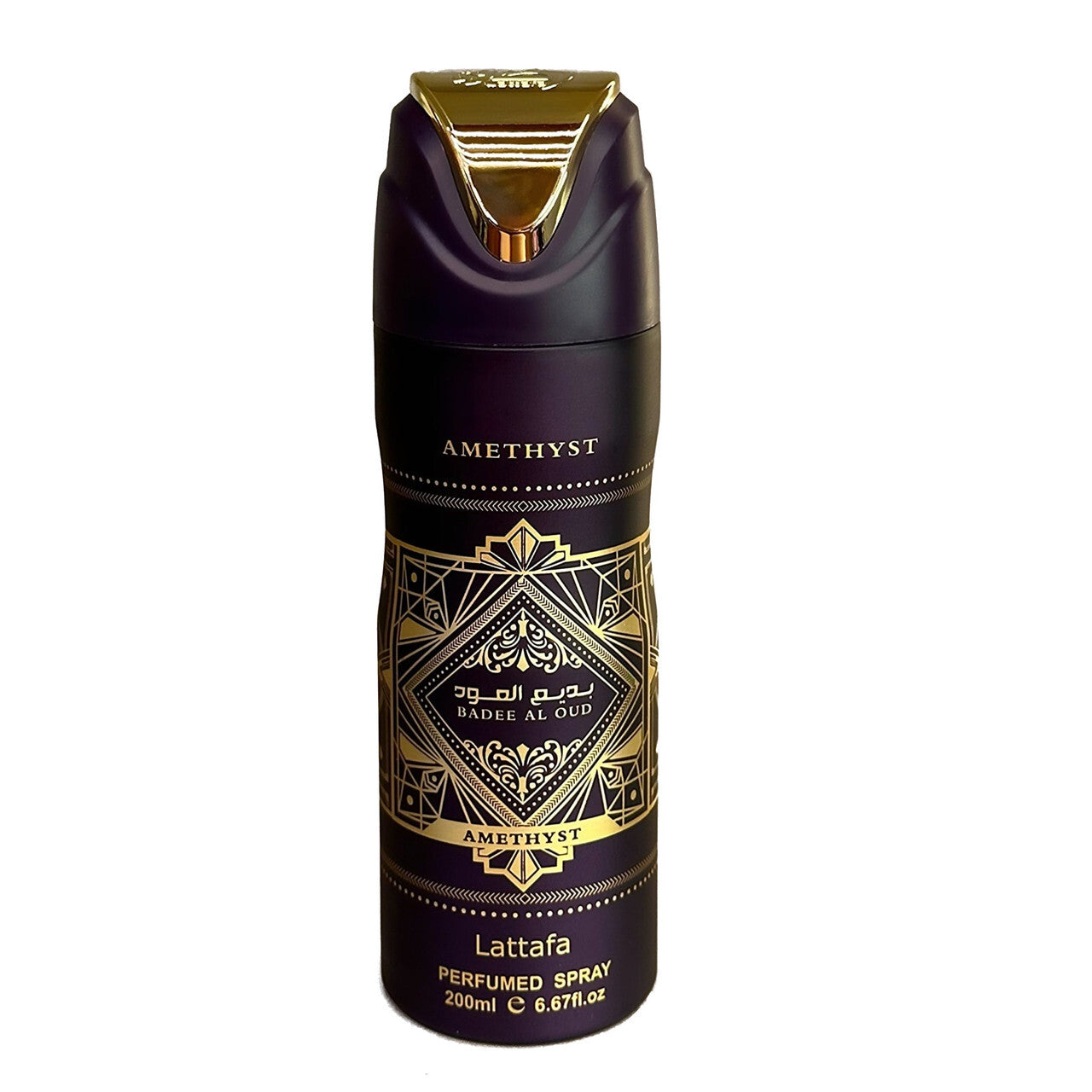 Lattafa bade'e al oud amethyst 6.7 perfumed body spray