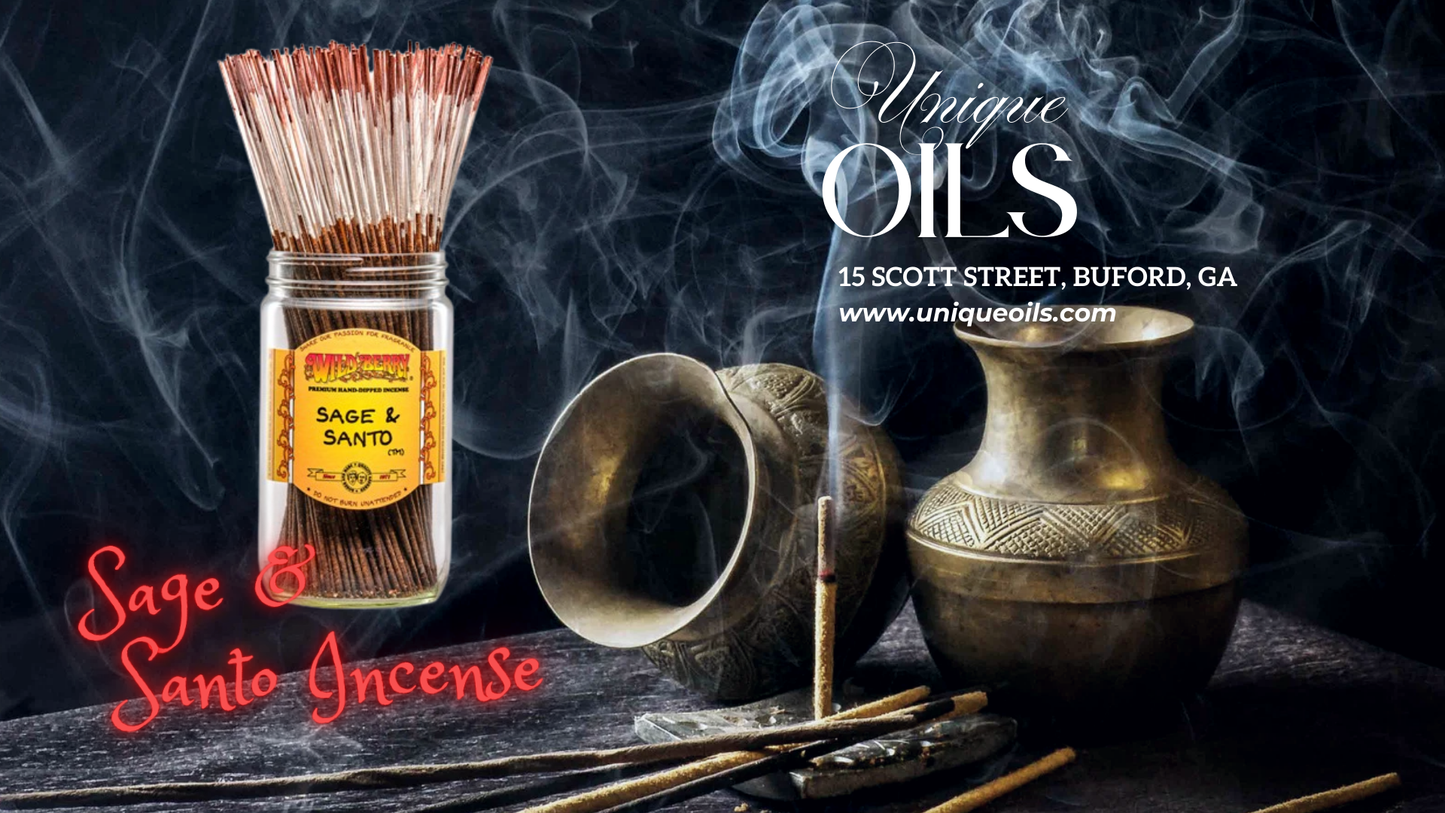 Sage & Santo Incense Sticks (pack of 10)