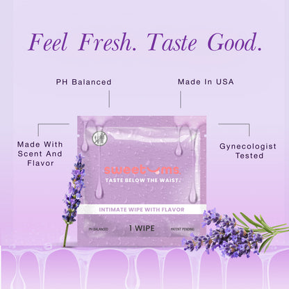 Honey Lavender Flavored Wipes